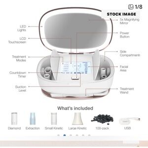 UltradermMD Skincare Device with Mirror